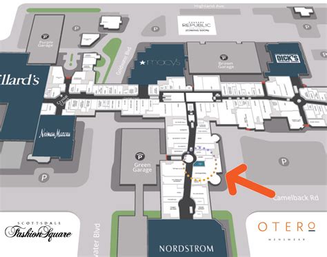 scottsdale fashion square mall map